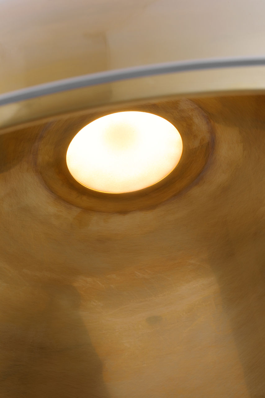 Lusi 24 Flush Mount hand-rubbed antique brass 2700K 90 CRI