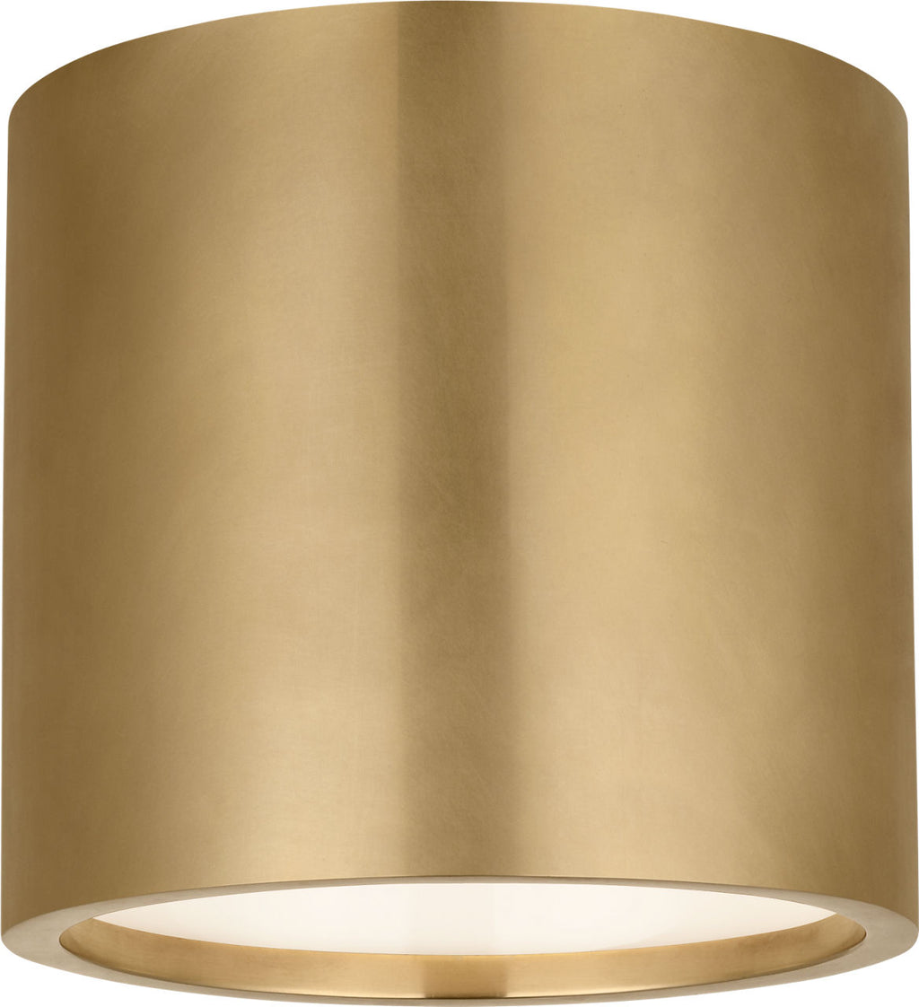 Dola 6 Flush Mount | Hand-Rubbed Antique Brass