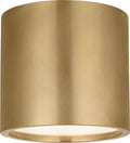 Dola 6 Flush Mount | Hand-Rubbed Antique Brass