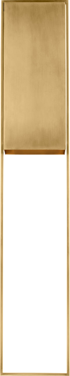 Alude 45 Wall | Hand-Rubbed Antique Brass