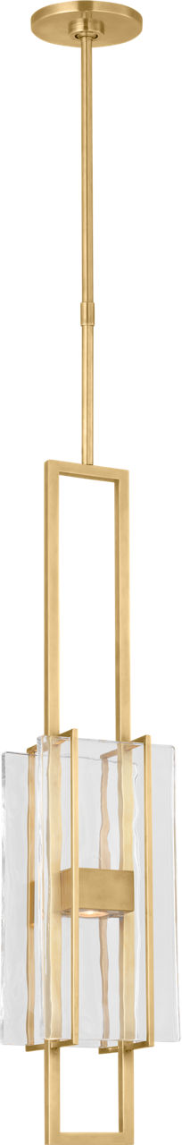 Duelle 28 Pendant hand-rubbed antique brass 2700K 90 CRI