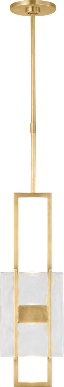 Duelle 19 Pendant hand-rubbed antique brass 2700K 90 CRI