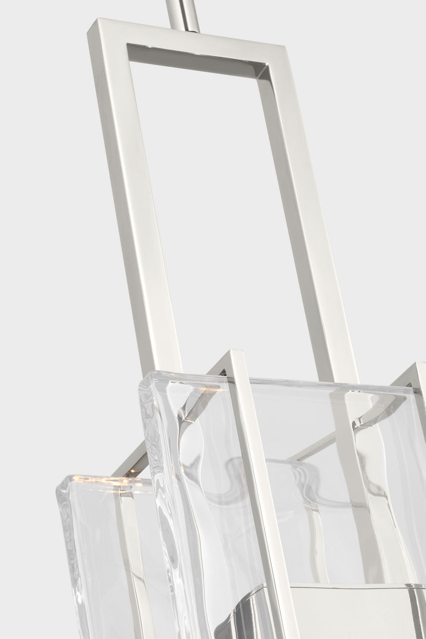 Duelle 19 Pendant polished nickel 2700K 90 CRI