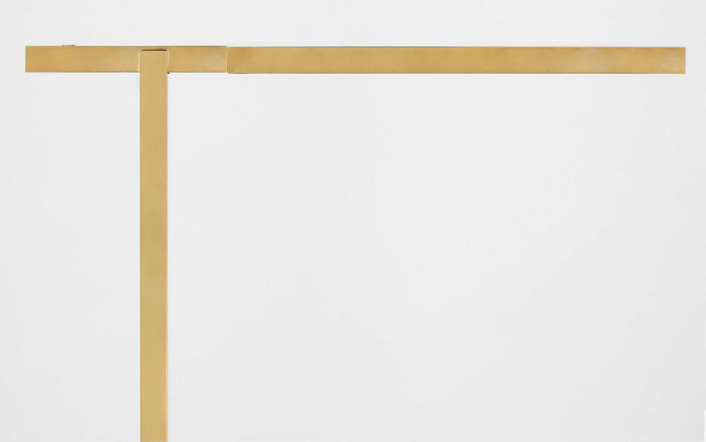 Stagger Small Table Lamp Natural Brass 2700K 90 CRI