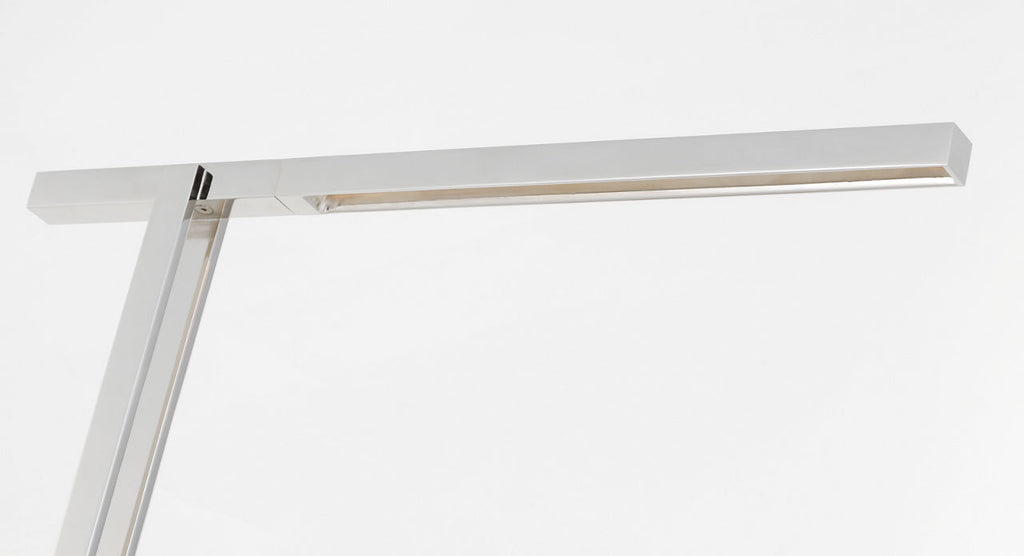 Stagger Small Table Lamp polished nickel 2700K 90 CRI