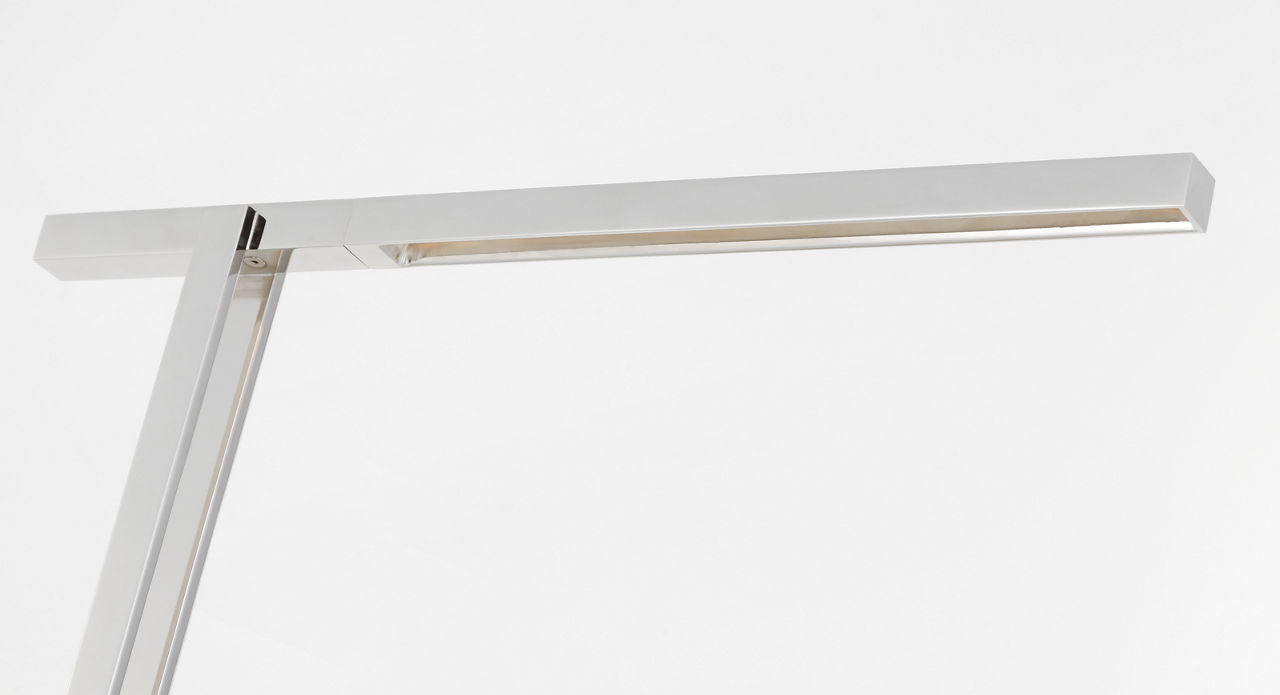 Stagger Small Table Lamp polished nickel 2700K 90 CRI