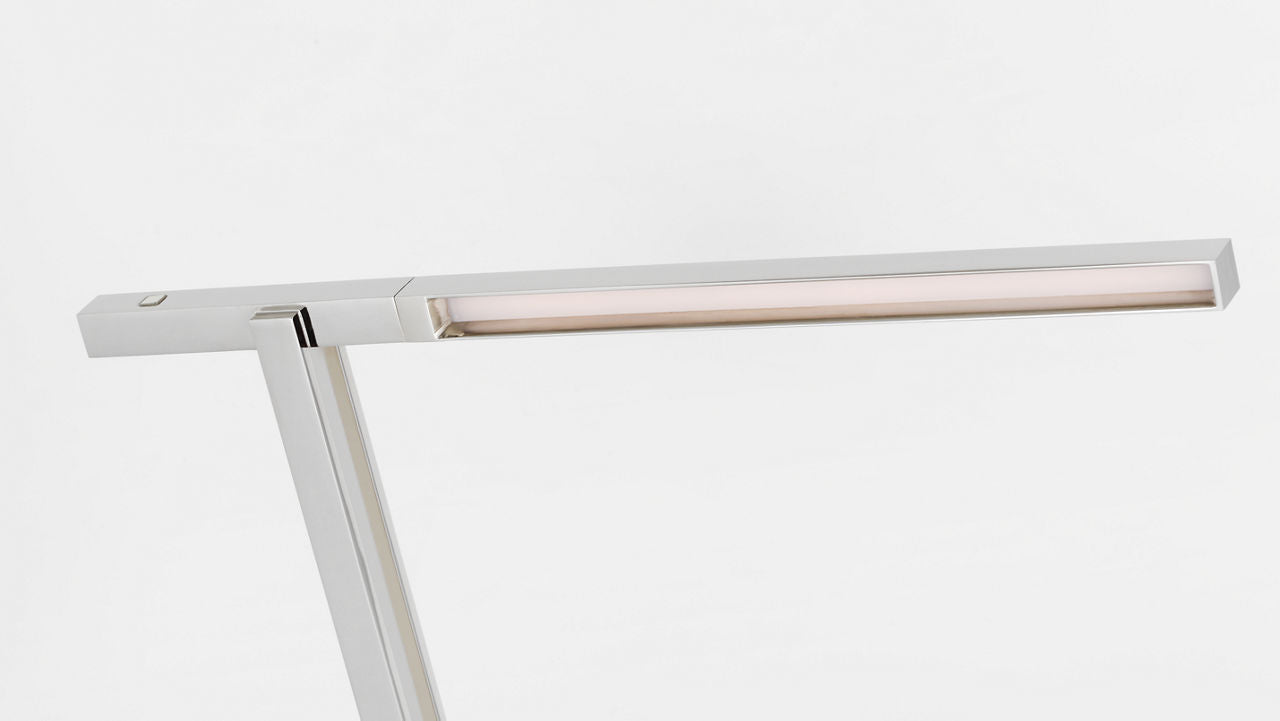 Stagger Small Table Lamp polished nickel 2700K 90 CRI