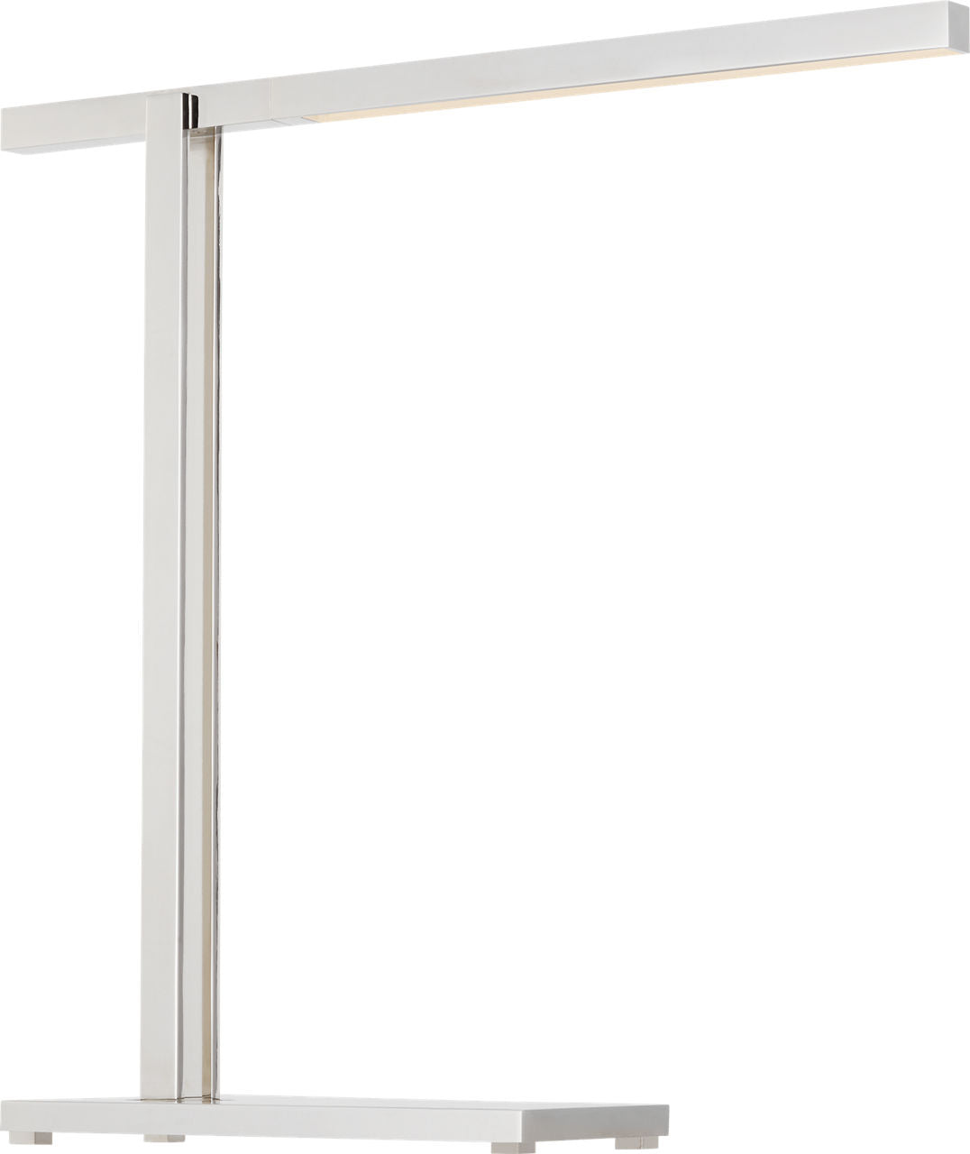 Stagger Small Table Lamp polished nickel 2700K 90 CRI