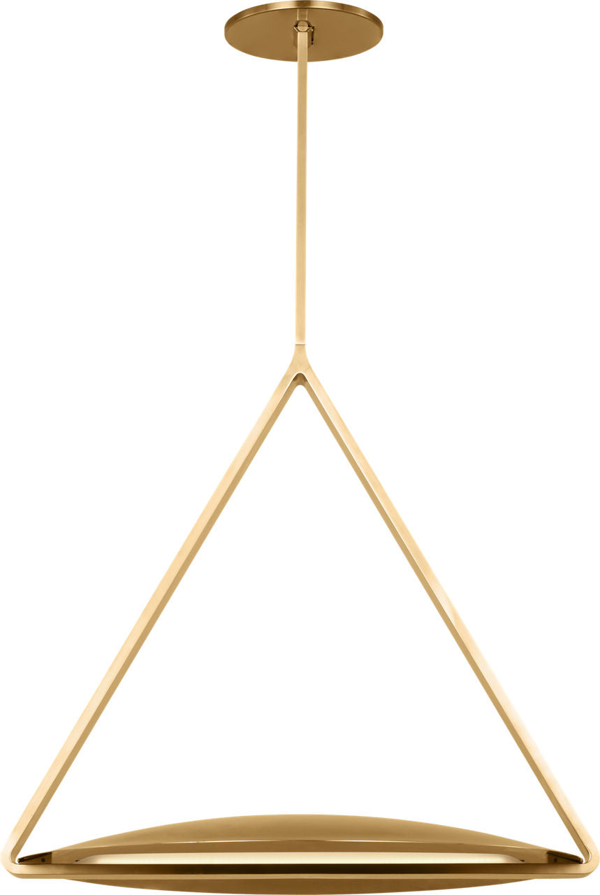 Cymbal Large Pendant Natural Brass 2700K 90 CRI