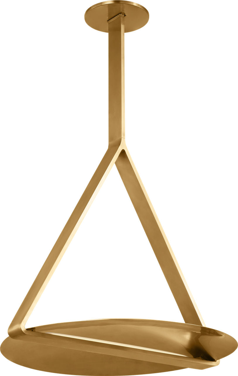 Cymbal Large Pendant Natural Brass 2700K 90 CRI