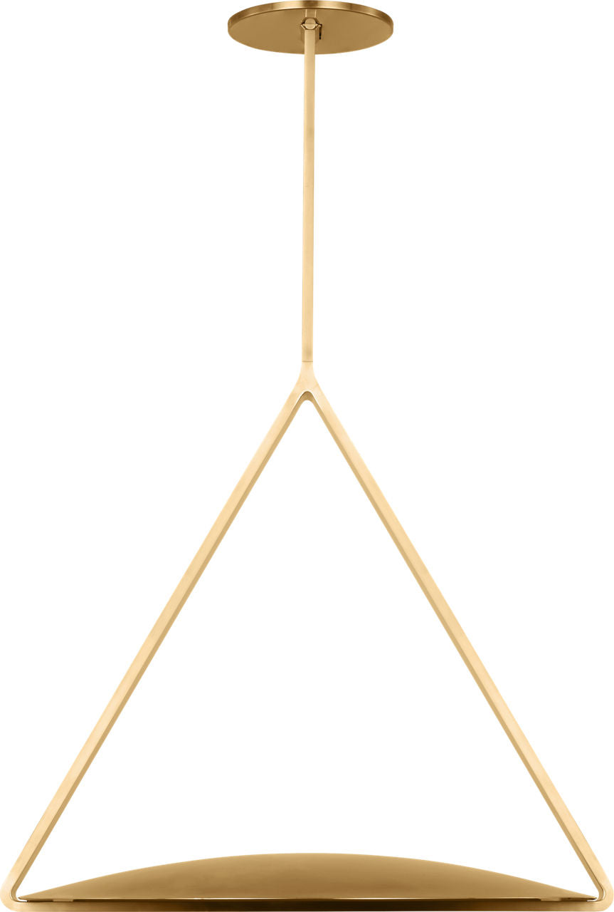 Cymbal Large Pendant Natural Brass 2700K 90 CRI