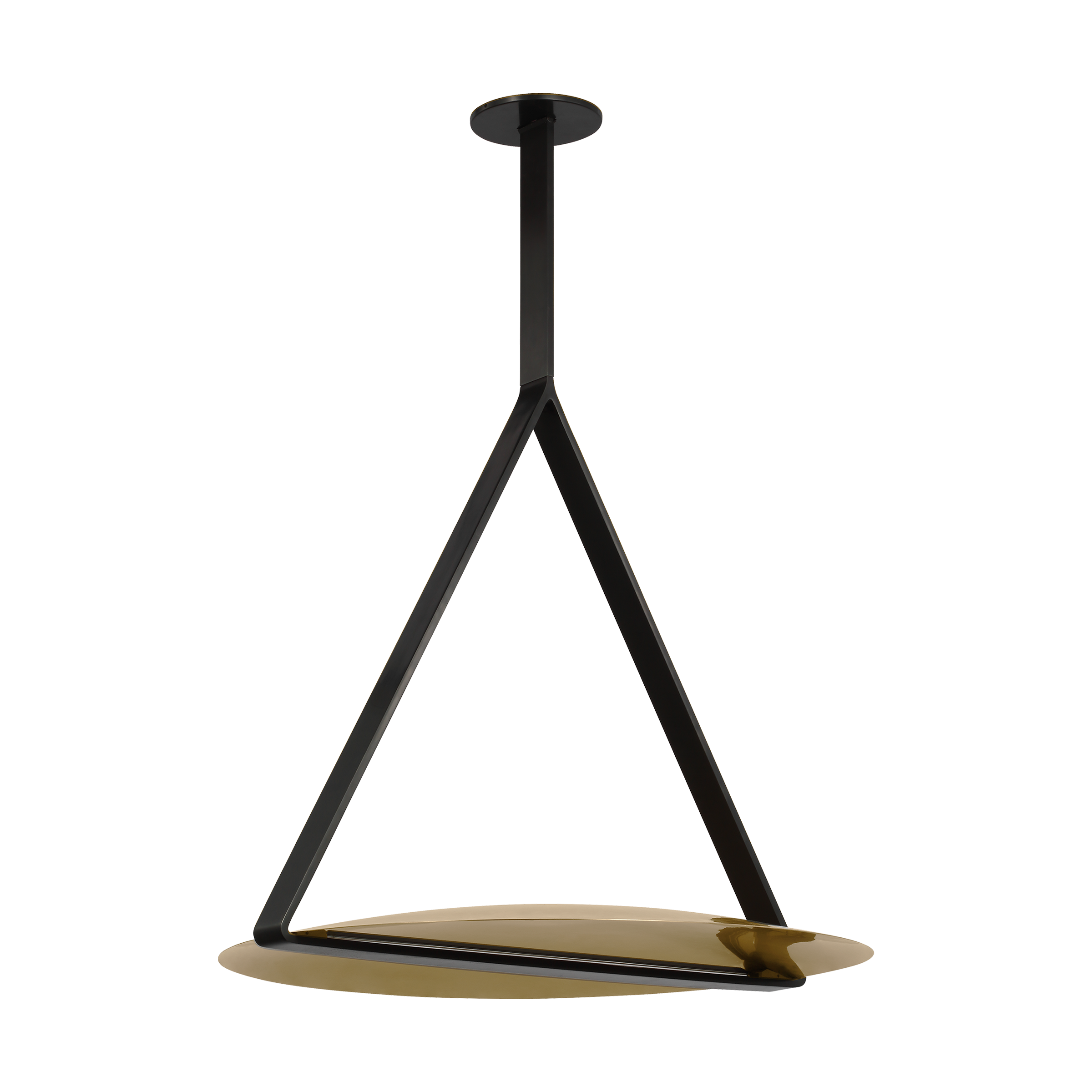 Cymbal X-Large Pendant Dark Bronze/Natural Brass 2700K 90 CRI