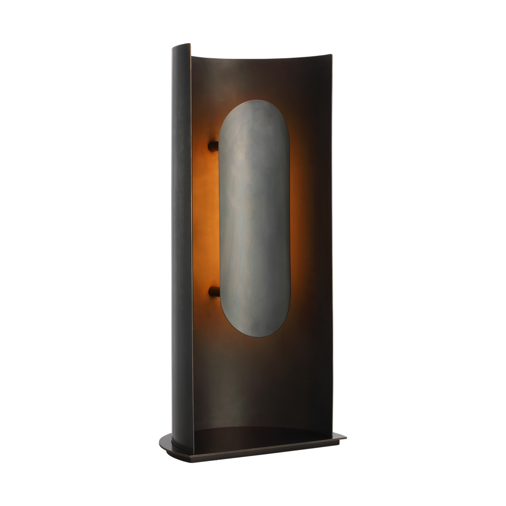 Shielded Medium Table Lamp Bronze 2700K 90 CRI