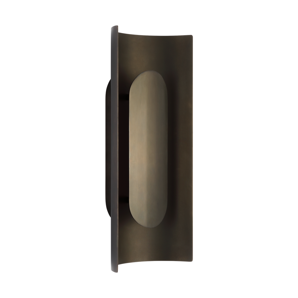 Shielded Medium Sconce Bronze 2700K 90 CRI