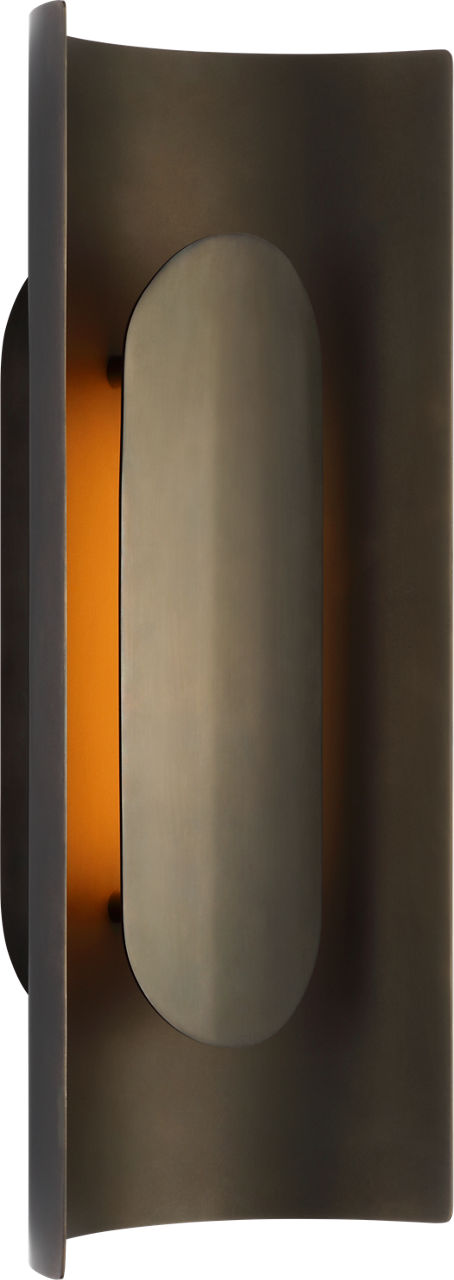 Shielded Medium Sconce Bronze 2700K 90 CRI