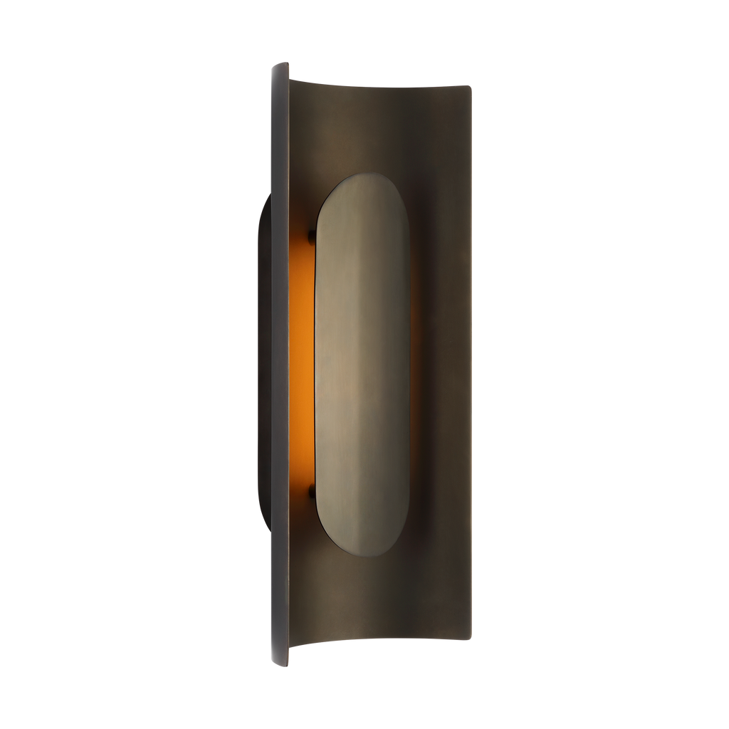 Shielded Medium Sconce Bronze 2700K 90 CRI