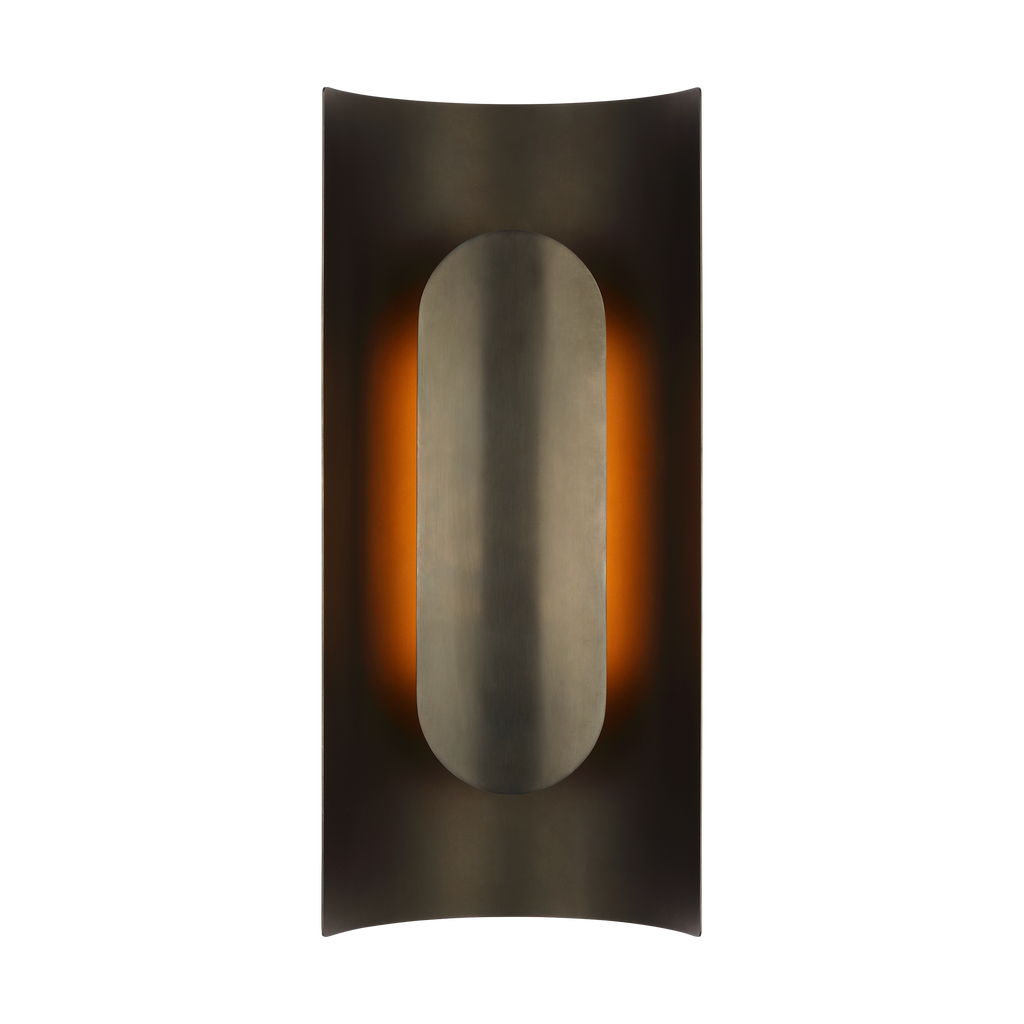 Shielded Medium Sconce Bronze 2700K 90 CRI
