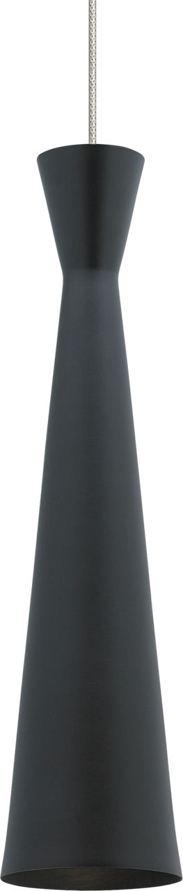 Windsor Pendant | Satin Nickel | Black Kable Lite Bulb(s) Not Included