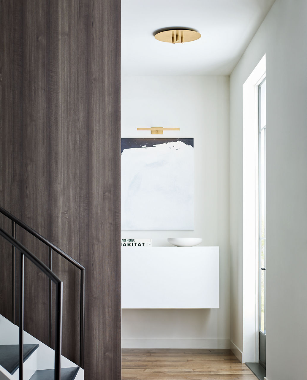 Ponte 16 Flush Mount 16 Natural Brass LED 90 CRI 3000K 120V