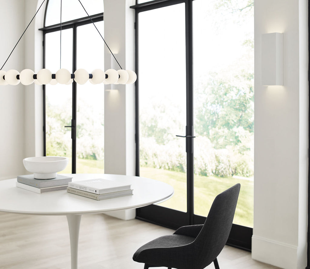 Orbet 30 Chandelier Nightshade Black 2700K 90 CRI integrated led 90 cri 2700k 120v-277v unv