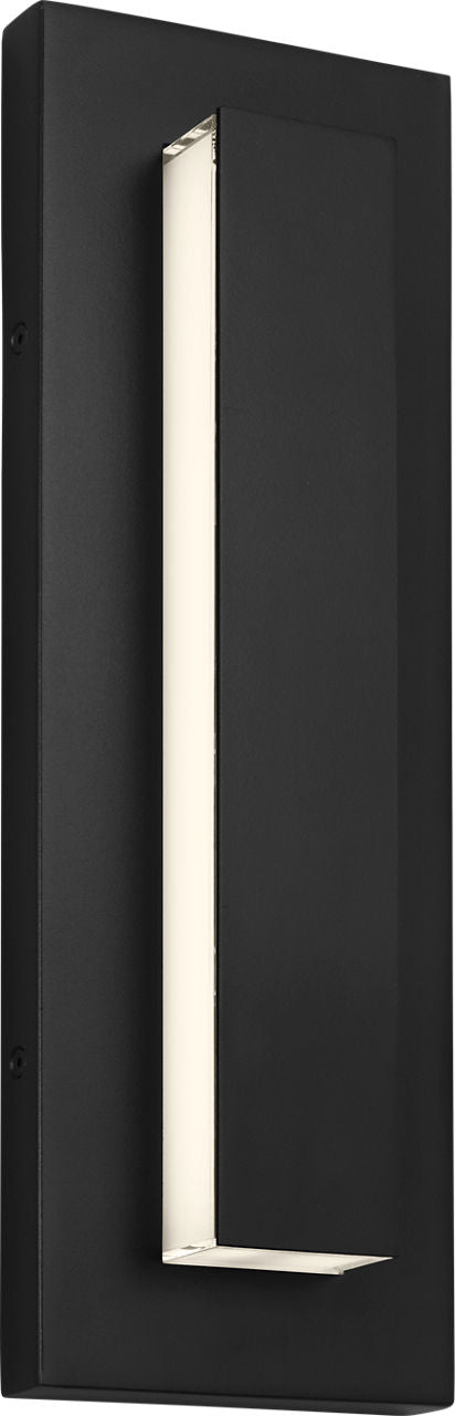 Aspen 15 Outdoor Wall Black 3000K 90 CRI In-Line Fuse