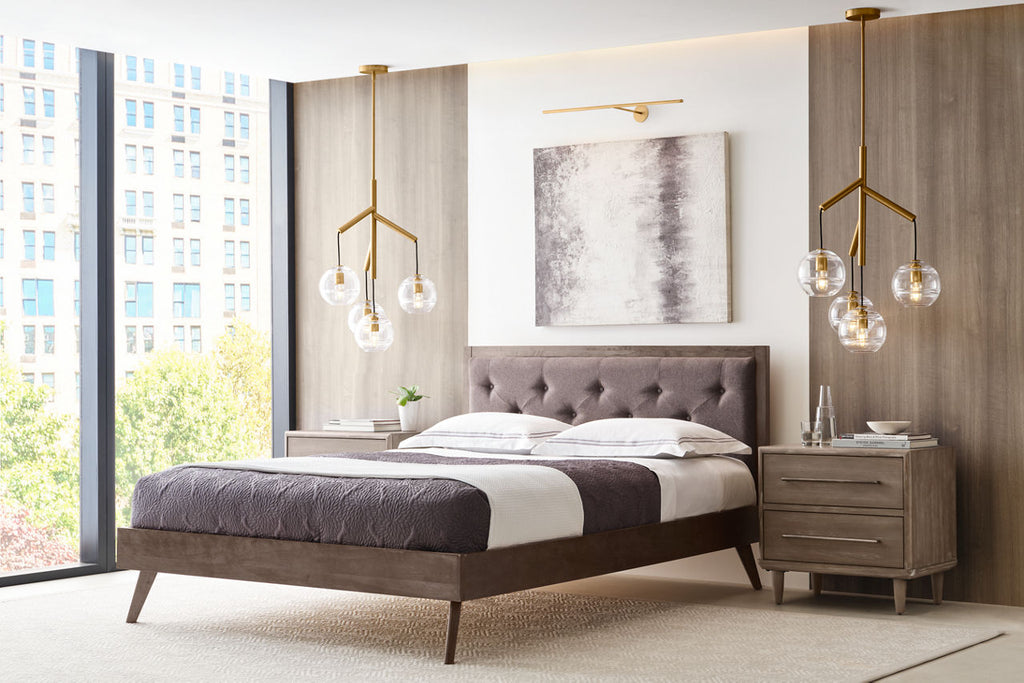 Sedona Single Chandelier Single Clear Aged Brass 2700K 90 CRI t14 led 90 cri 2700k 120v