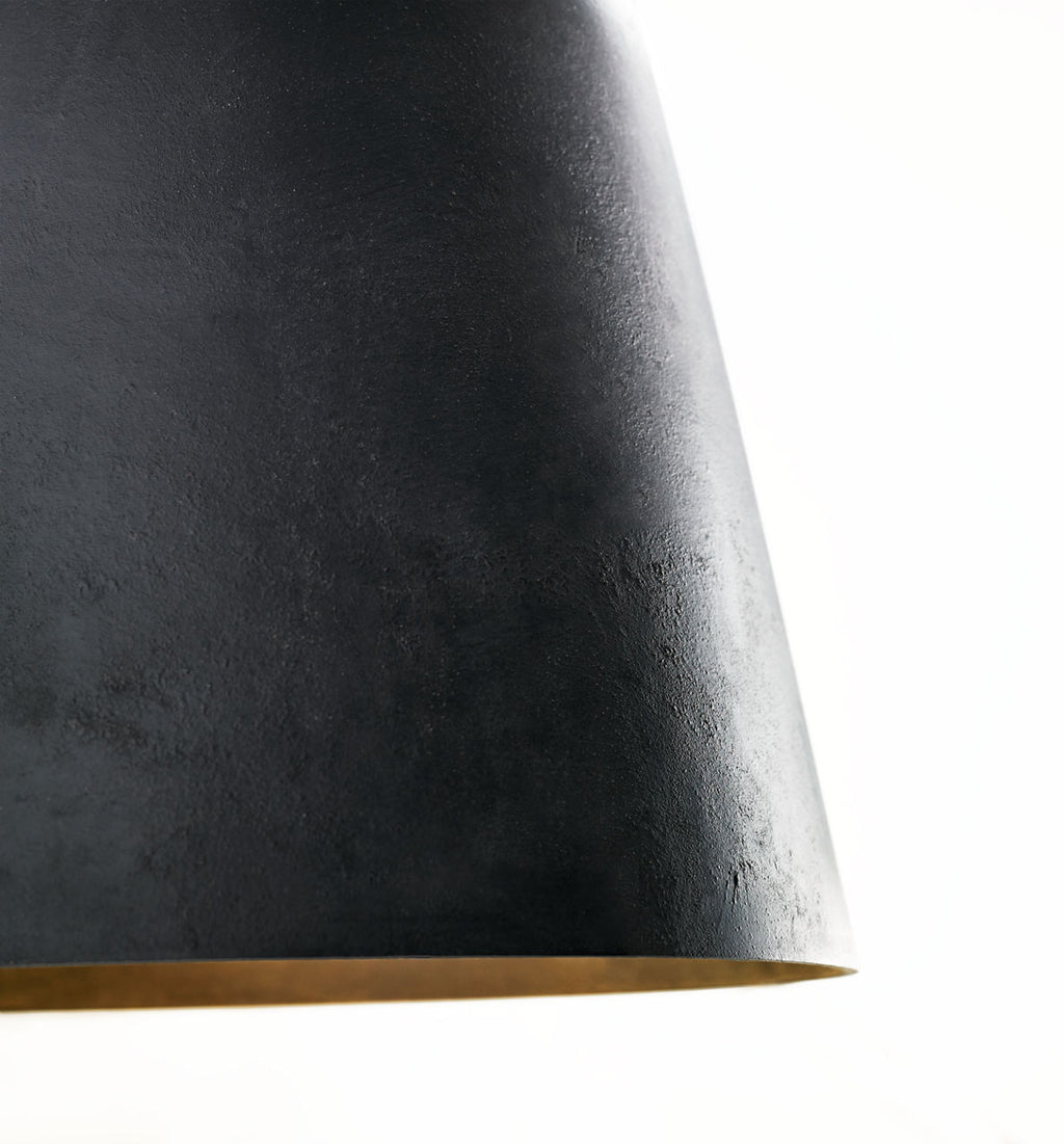 Fett Pendant | Weathered Zinc 3000K 90 CRI LED 3000K 120V