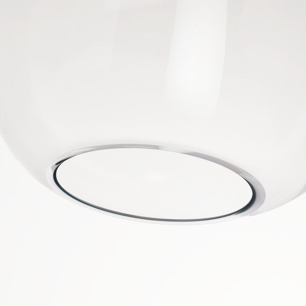Kapoor Large Pendant clear/Natural Brass 2700K 90 CRI integrated led 90 cri 2700k 120v-277v unv