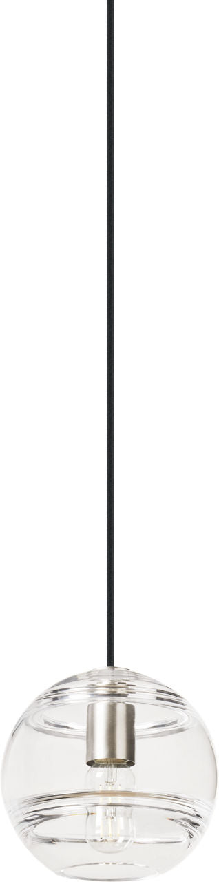 Sedona Medium Pendant Clear Satin Nickel 2700K 90 CRI led t14 90 cri 2700k 120v