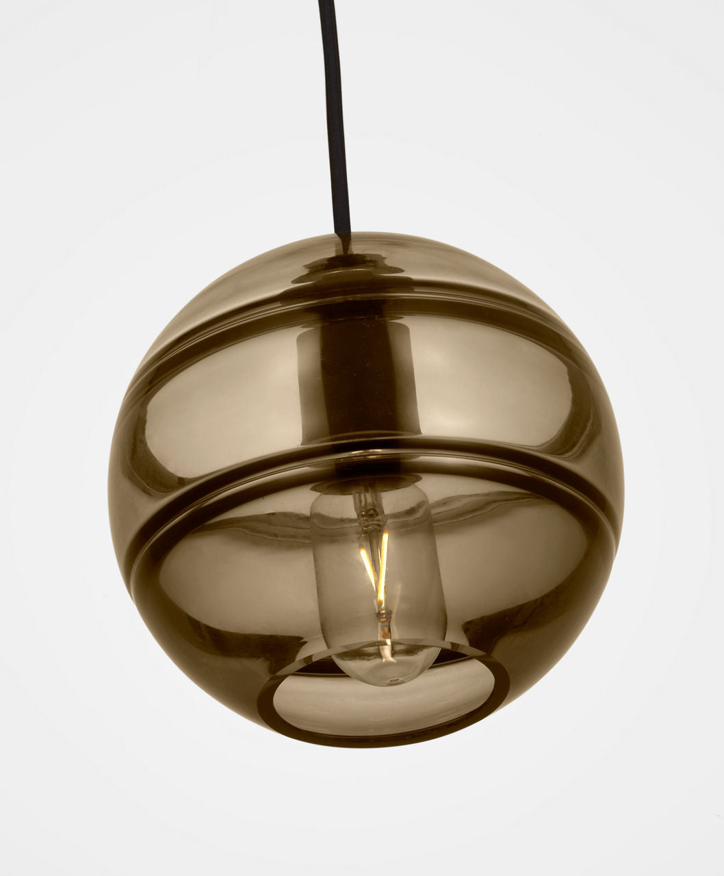 Sedona Medium Pendant Transparent Smoke Nightshade Black T14 LED 90 CRI 2700K 120V