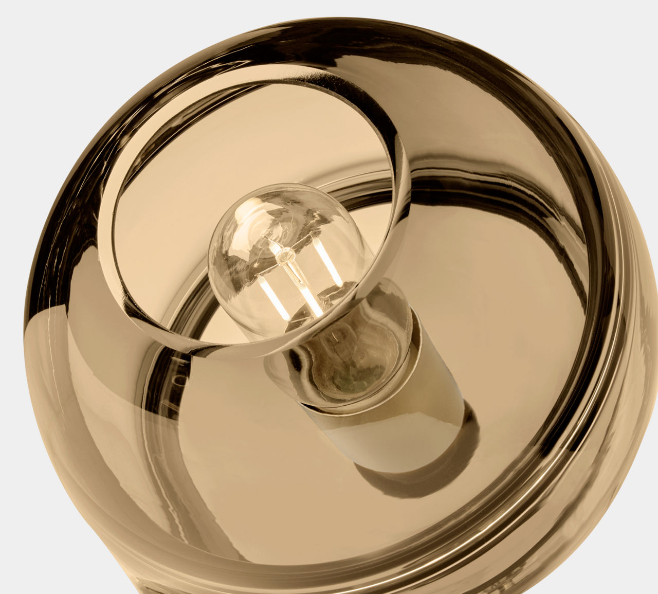 Sedona Medium Pendant Transparent Smoke Aged Brass Bulb Not Included