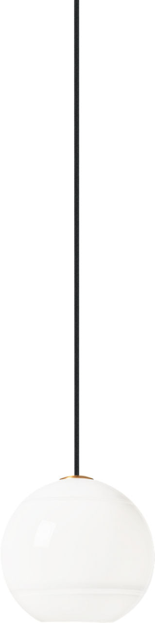 Sedona Medium Pendant | White Aged Brass Bulb Not Included