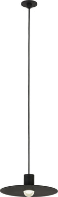 Eaves Port Alone Pendant 1 Light Port Alone Nightshade Black Integrated LED 90 CRI 3000K 120-277V