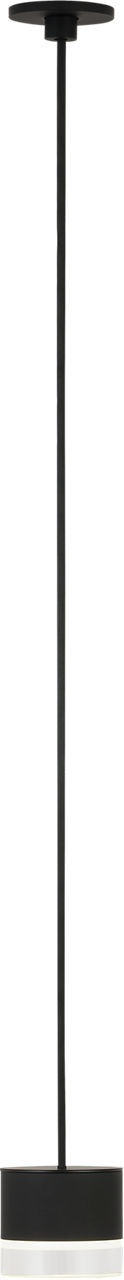 Gable Port Alone Pendant 1 Light Port Alone Nightshade Black 3000K 90 CRI integrated led 90 cri 3000k 120v-277v unv