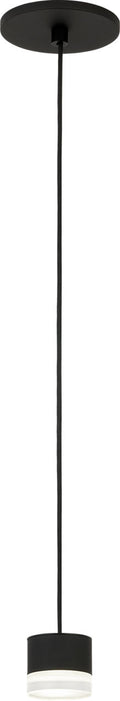 Gable 1 Light Pendant 1 Light Nightshade Black 3000K 90 CRI integrated led 90 cri 3000k 120v-277v unv