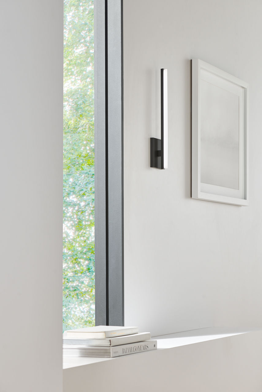 Kenway Wall Matte Black LED 90 CRI 3000K 120V