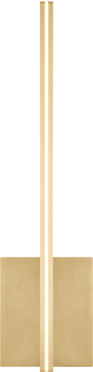 Kenway Wall Natural Brass LED 90 CRI 3000K 120V