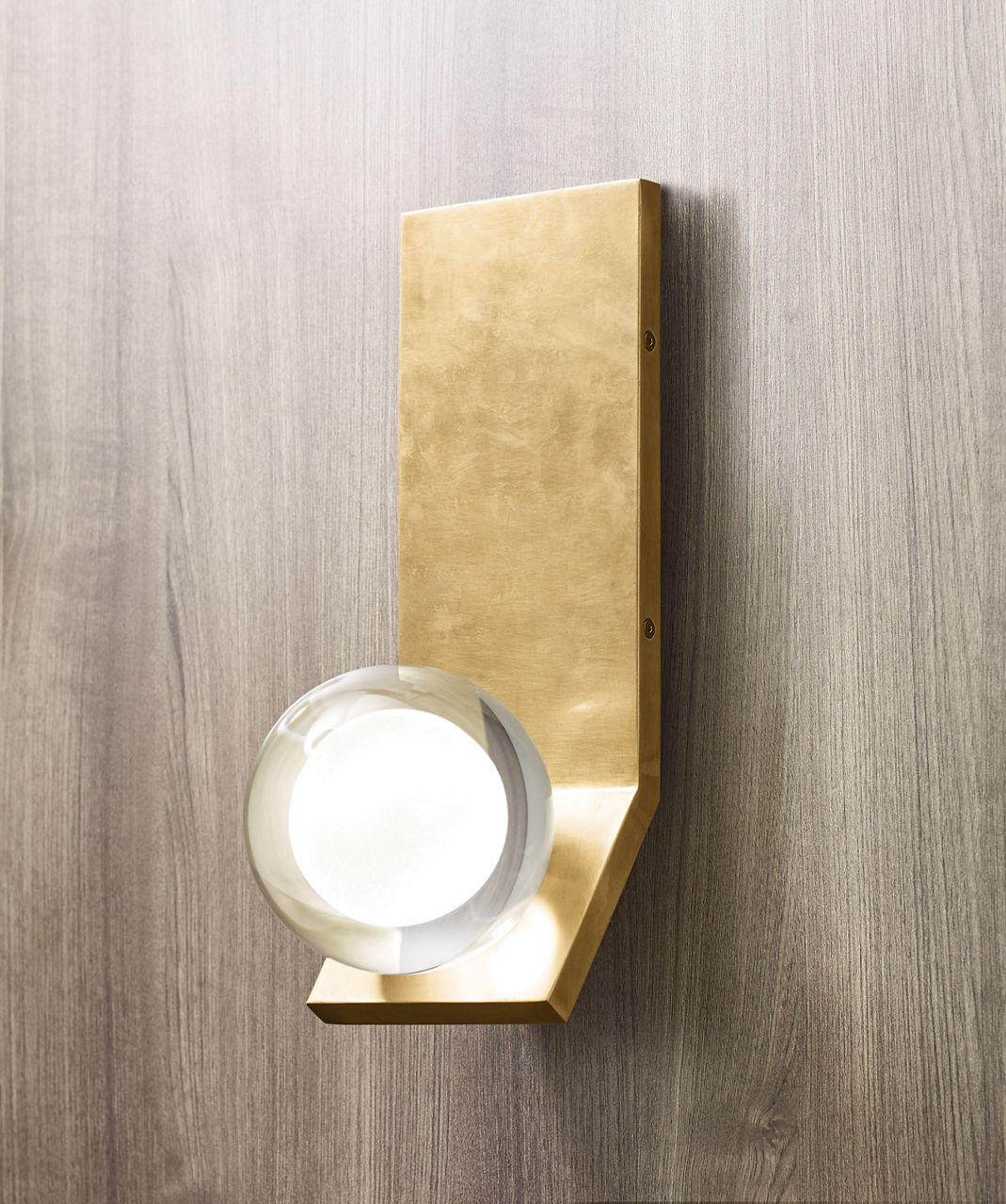 Mina Wall Natural Brass LED 3000K 120V