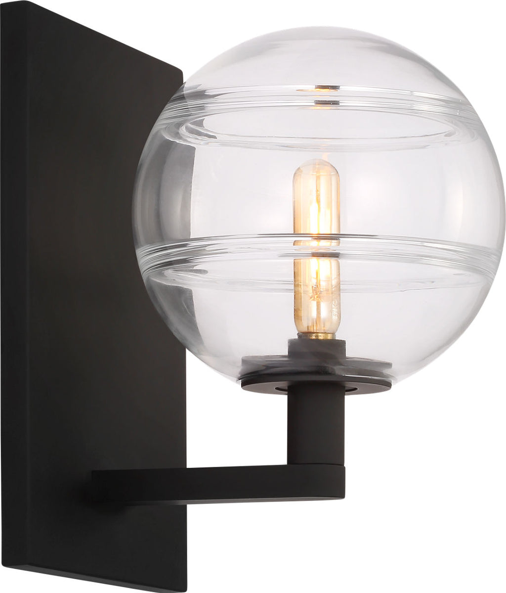 Sedona Wall Clear Nightshade Black 2700K 90 CRI t6 led 90 cri 2700k 120v