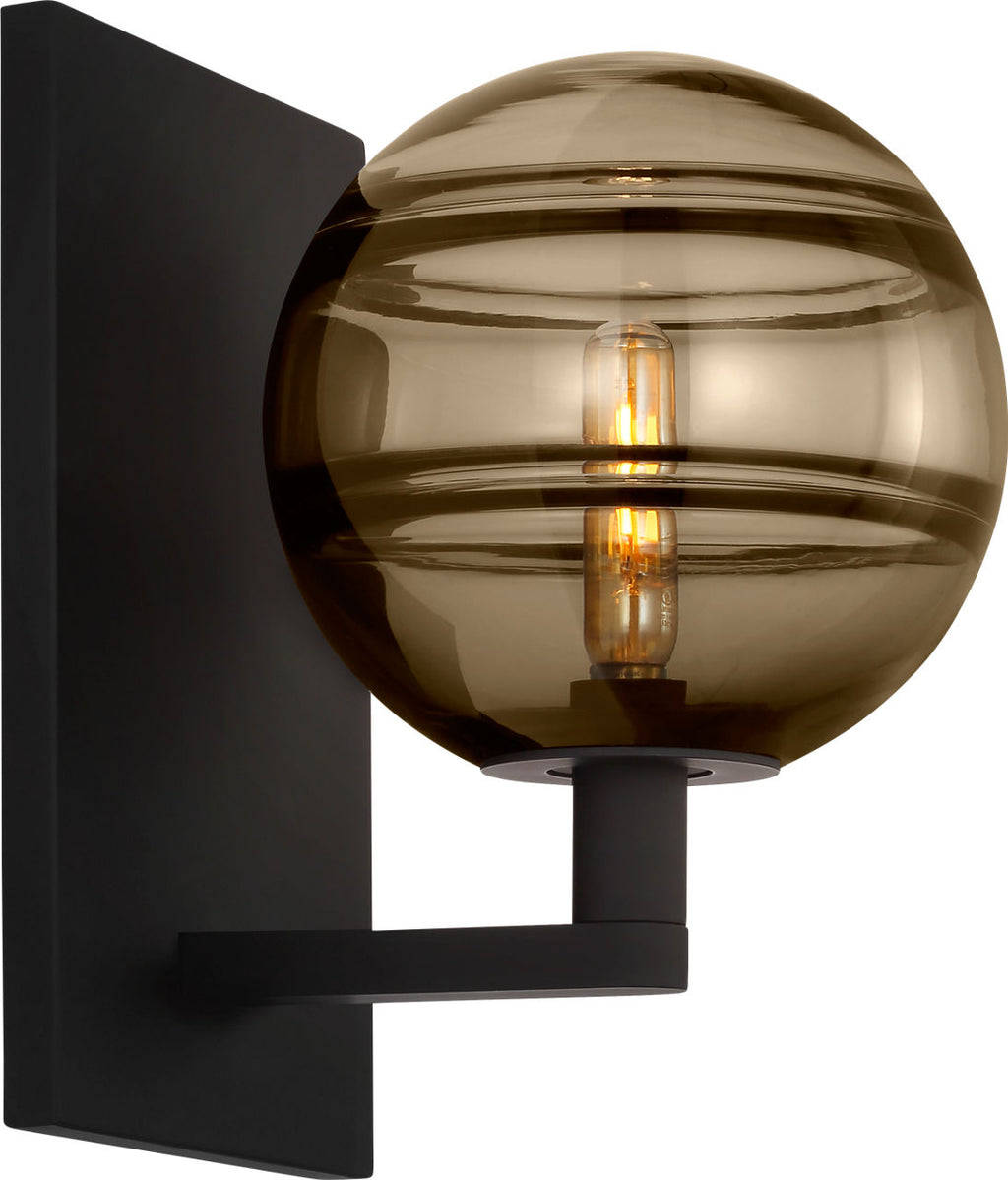 Sedona Wall Transparent Smoke Nightshade Black 2700K 90 CRI t6 led 90 cri 2700k 120v