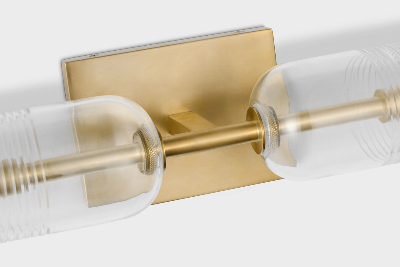 Leano 32 Vanity | Hand-Rubbed Antique Brass