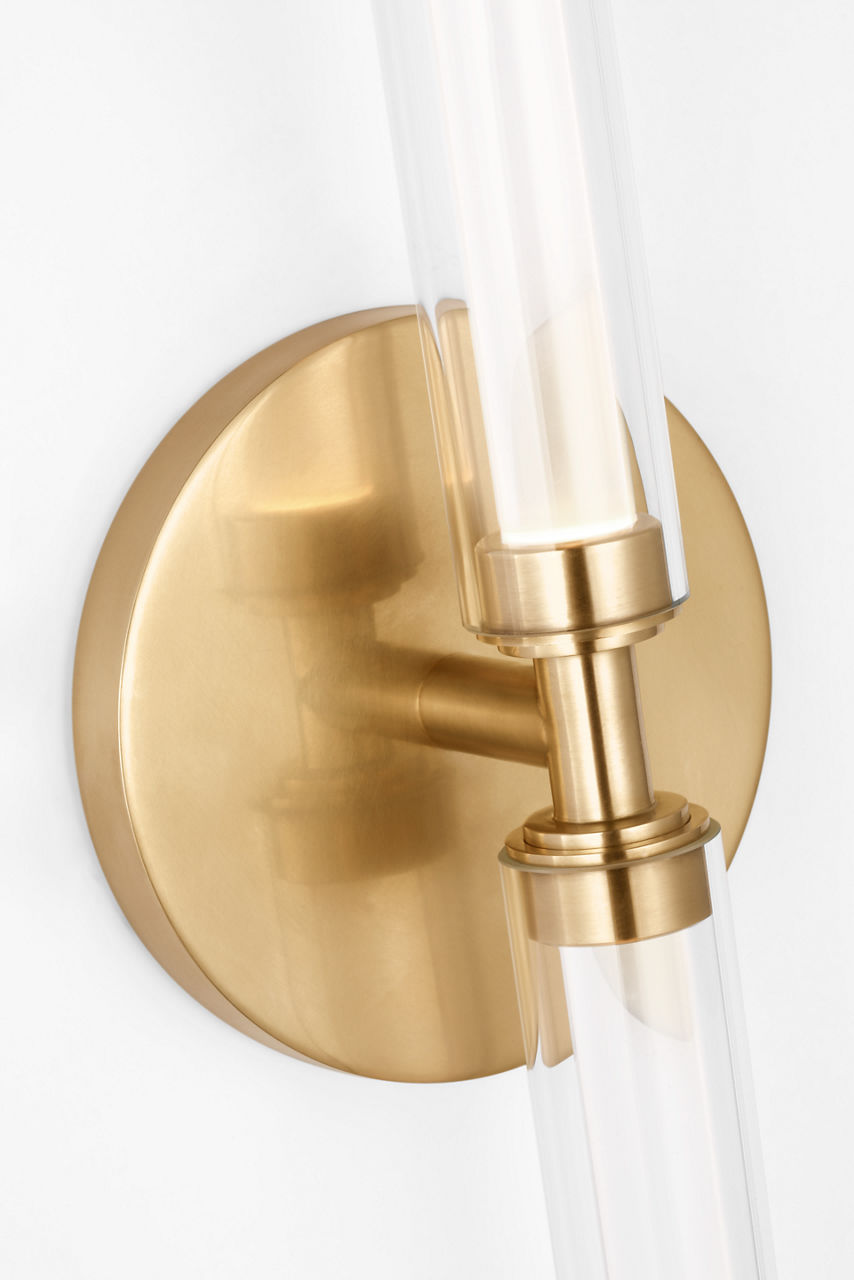 Poza 32 Vanity hand-rubbed antique brass 2700K 90 CRI