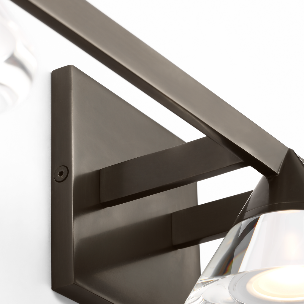 Midrand Crystal 26 Vanity Bronze 2700K 90 CRI