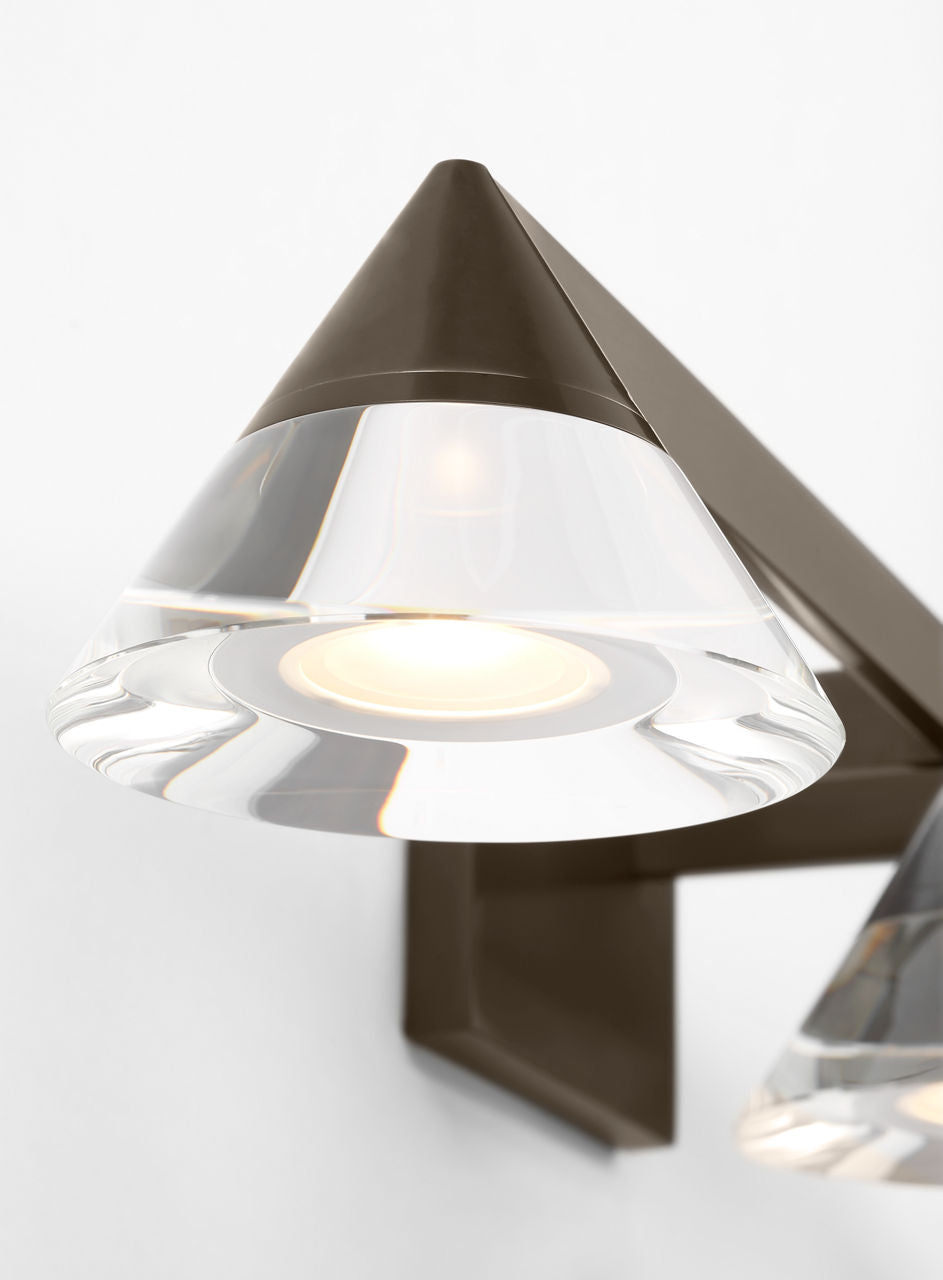 Midrand Crystal 26 Vanity Bronze 2700K 90 CRI