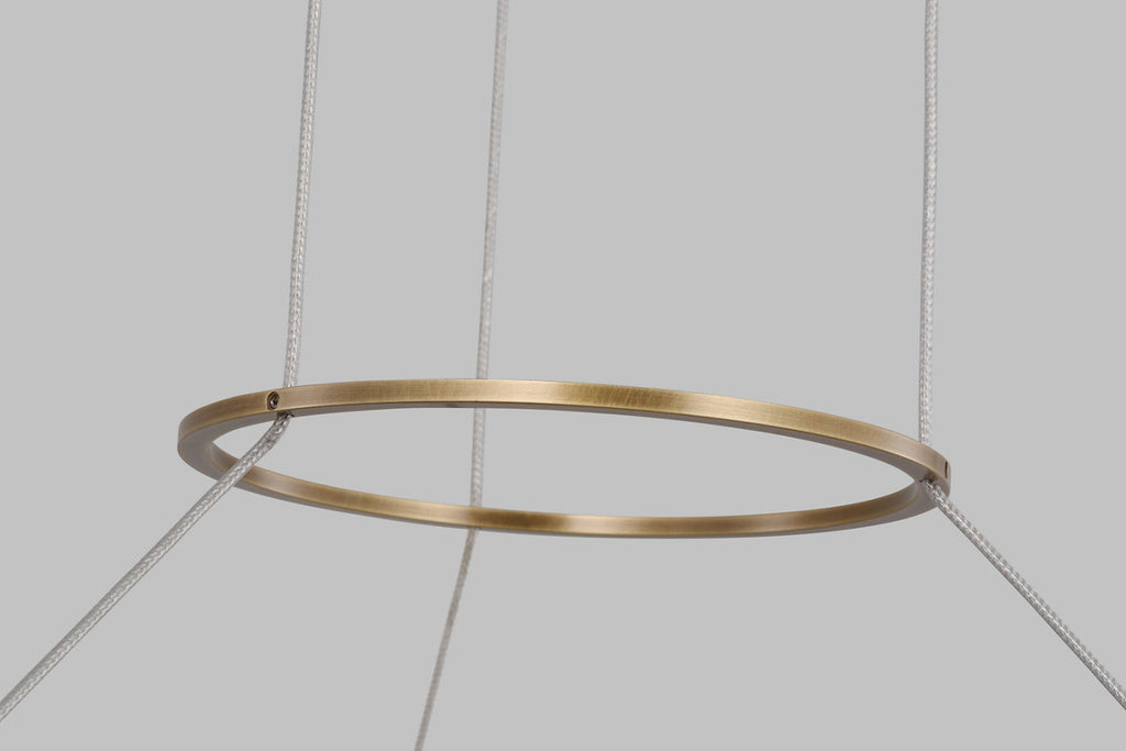 Fiama 36 Suspension Plated Brass 3000K 90 CRI
