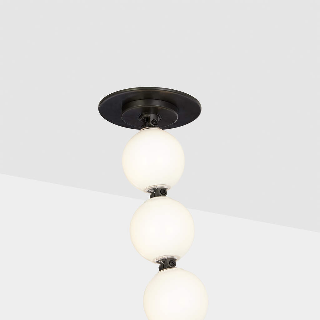 Perle 240 Chandelier | Dark Bronze 2700K Surface 120V-277V Universal