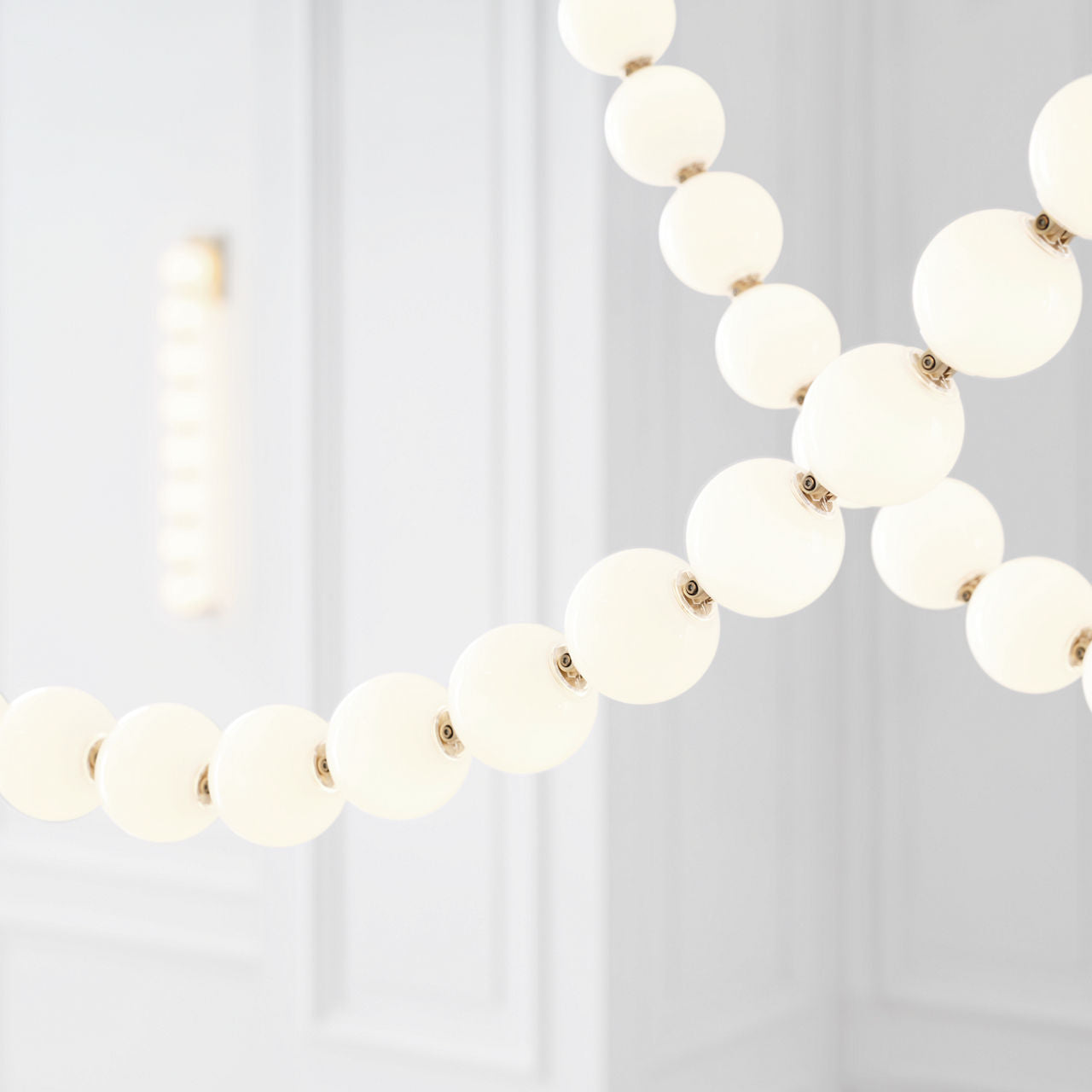 Perle 240 Chandelier | Natural Brass 2700K Remote 277V