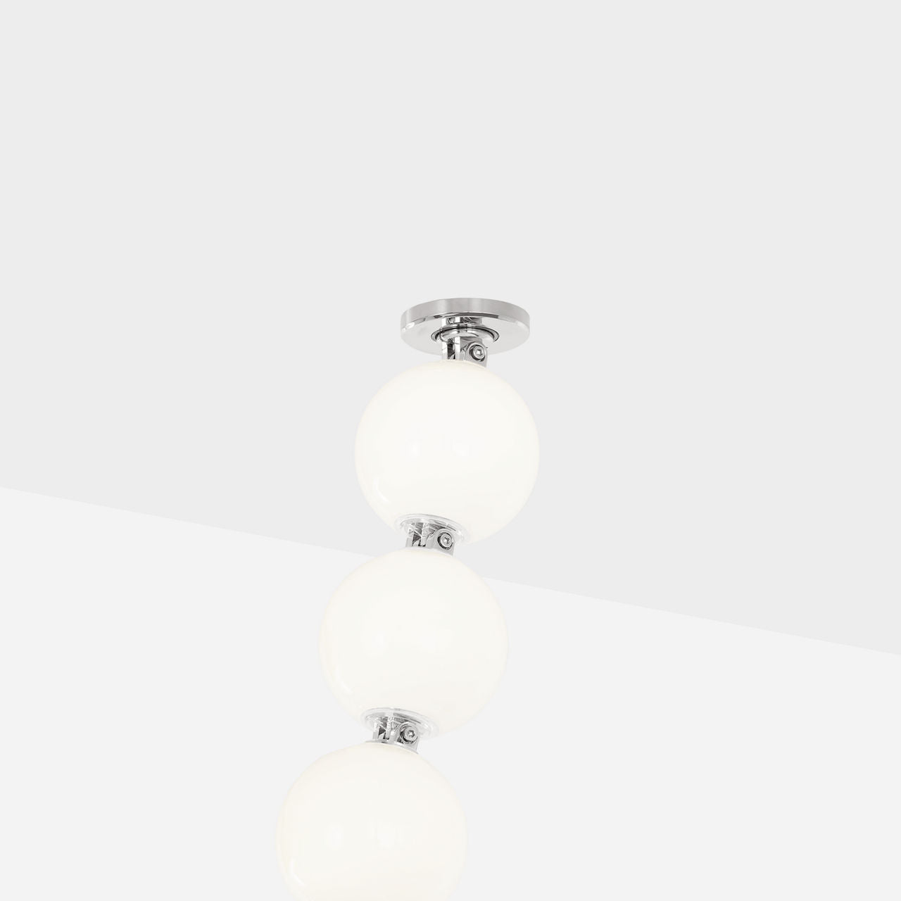 Perle 240 Chandelier | Polished Nickel 2700K Remote 120V
