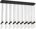 Lassell 27-Light Chandelier | Nightshade Black 2700K 120V