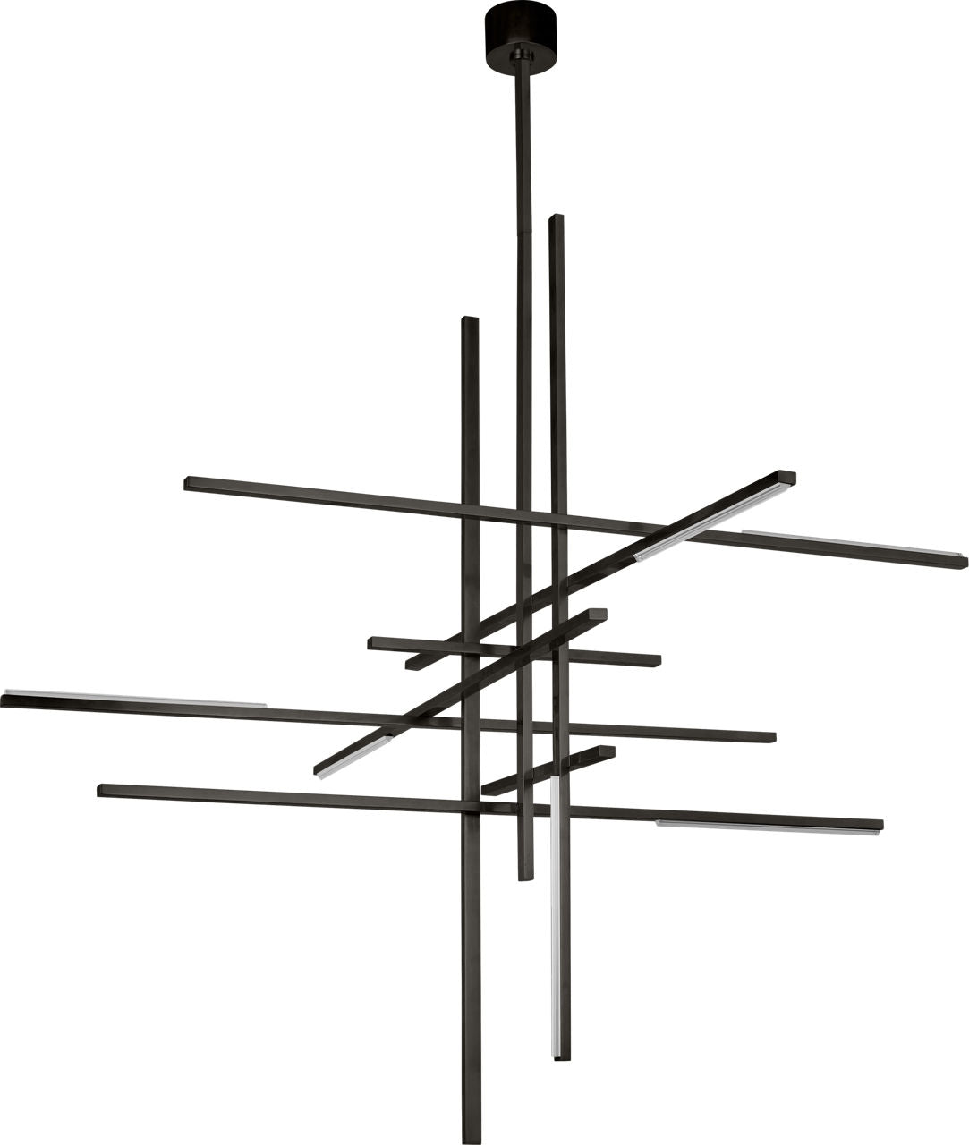 Cityscape Grande Chandelier dark Bronze 2700K 90 CRI